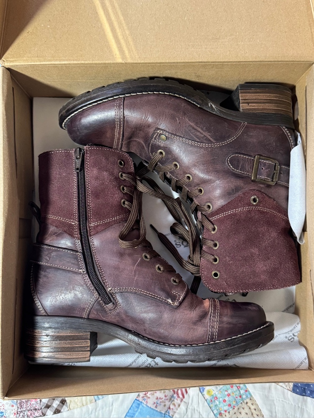 Taos Crave Boot in Bordeaux Size EU37 6-6.5 US